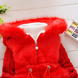 Load image into Gallery viewer, Kids Plush Hooded Jacket 