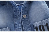 Load image into Gallery viewer, Kids Mouse Denim Jacket