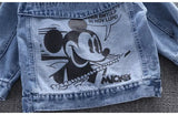 Load image into Gallery viewer, Kids Mouse Denim Jacket