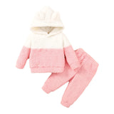 Load image into Gallery viewer, Newborn Baby Girl Fluff Outfit Set 