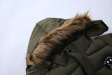 Load image into Gallery viewer, Zip Up Fur Jacket with Hood