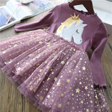 Load image into Gallery viewer, Unicorn Princess Tutu Dress 