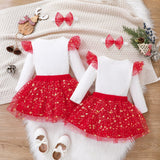 Load image into Gallery viewer, Babys First Christmas Outfit