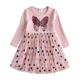 Load image into Gallery viewer, Butterfly Stars Princess Mesh Dress