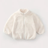 Load image into Gallery viewer, Kids Long Fleece Jacket