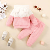 Load image into Gallery viewer, Newborn Baby Girl Fluff Outfit Set 