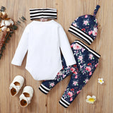 Load image into Gallery viewer, 4pcs Newborn Baby Girls Clothes 