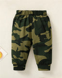 Load image into Gallery viewer, A father and son matching &quot;Cooler Version of Dad&quot; Romper Set (3 pcs) [0-18M] camouflage jogger pants by Embertorn.