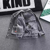 Load image into Gallery viewer, Kids Mouse Denim Jacket