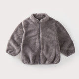 Load image into Gallery viewer, Kids Long Fleece Jacket