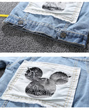 Load image into Gallery viewer, Kids Mouse Denim Jacket