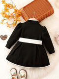 Load image into Gallery viewer, Baby Belted Princess Coat Dress