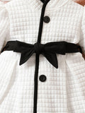 Load image into Gallery viewer, Baby Belted Princess Coat Dress