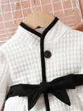 Load image into Gallery viewer, Baby Belted Princess Coat Dress