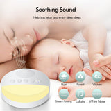 Load image into Gallery viewer, USB White Noise Sleep Machine Night Light with Timer