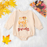 Load image into Gallery viewer, Thanksgiving Bubble Romper 